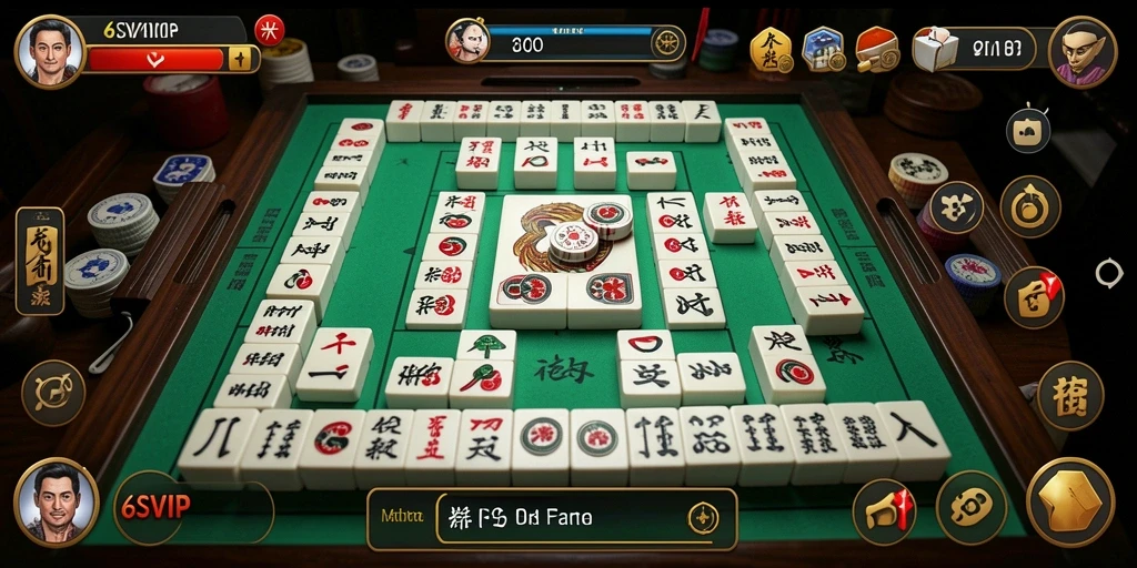 Screenshot gameplay 6SVIP menampilkan tantangan Mahjong yang menarik.
