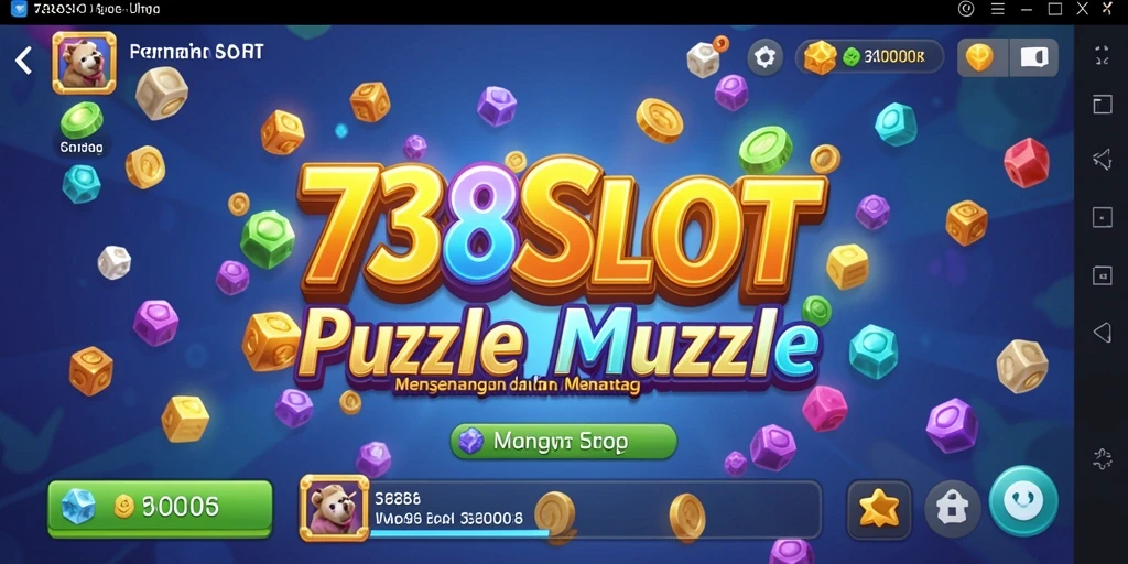 Screenshot gameplay 738SLOT dengan tantangan puzzle yang menarik.