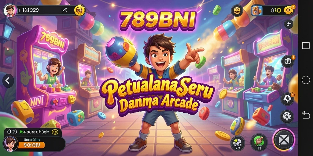 Screenshot menampilkan keseruan gameplay Arcade 789BNI.