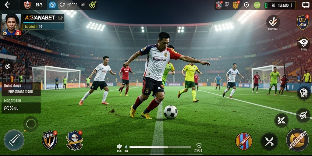 Tampilan gameplay ASIANABET yang mendebarkan dan realistis.