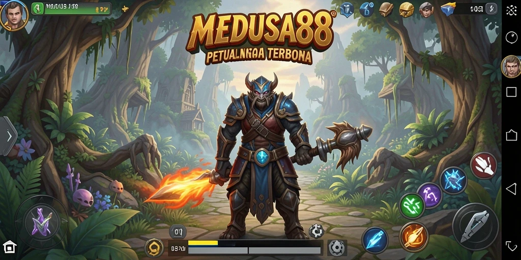 Gameplay menarik dengan eksplorasi dunia terbuka di MEDUSA88.
