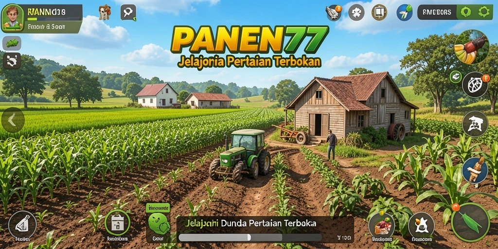 Screenshot PANEN77 menampilkan gameplay memukau dalam dunia terbuka.