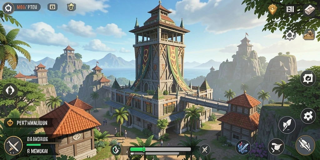 Gameplay PP7 menampilkan menara yang strategis melawan gelombang musuh.