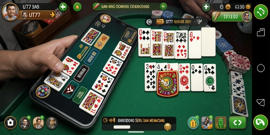 Tampilan gameplay UT77 yang mendebarkan dengan Domino.