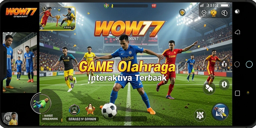 Tampilan seru dari gameplay WOW77 yang penuh aksi olahraga.